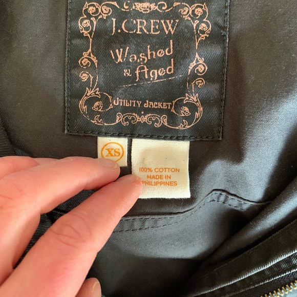 J. Crew Washed and Aged Utility Jacket - Picture 3 of 9
